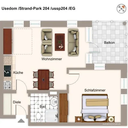 Strand-park Strand-park 204 Heringsdorf