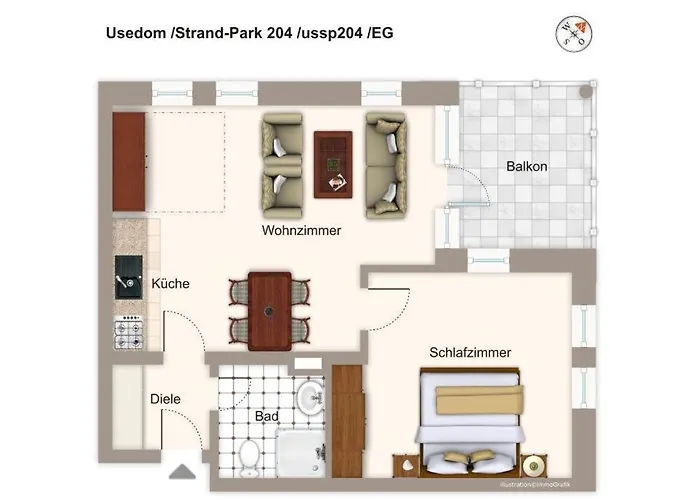 Strand-park Strand-park 204 Ostseebad Heringsdorf